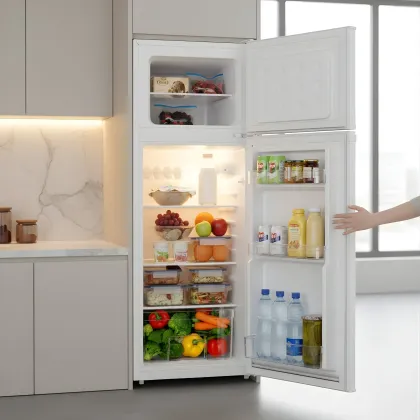 Kenmore KKTMWM7.4W 7.5 Cu Ft Double Door Refrigerator