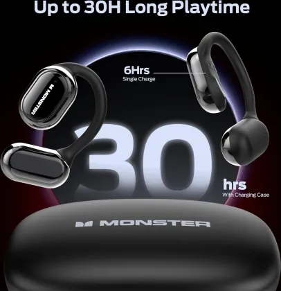Monster Open Free AC100 True Wireless Earbuds