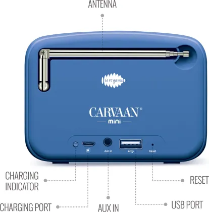 Saregama Carvaan Mini Ghantasala 5W Bluetooth Speaker