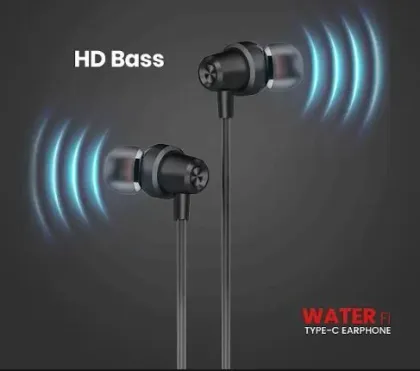 Swiss Military Water Fi Type-C Wired Earphones