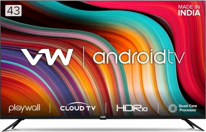 VW Frameless VW43F1 43 inches Full HD Smart LED TV