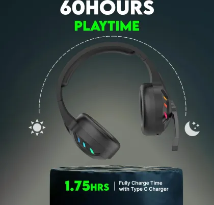 pTron Studio Sports Wireless Headphones