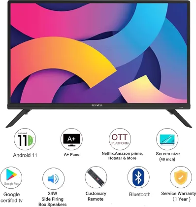 Fly Well 43SGPBTTV 40 inch Full HD Smart LED TV