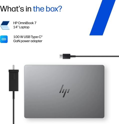 HP OmniBook 7 14-hg0062TU Laptop (Intel Core Ultra X7 358H/ 32GB/ 1TB SSD/ Win11)
