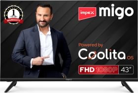 Impex Platina M4E9LF 43 inch Full HD Smart LED TV