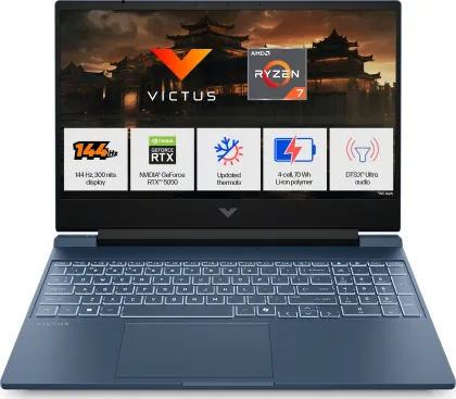 HP Victus 15-fb3102AX Gaming Laptop (AMD Ryzen 7 260/ 16GB/ 1TB SSD/ Win11/ 8GB RTX 5050)