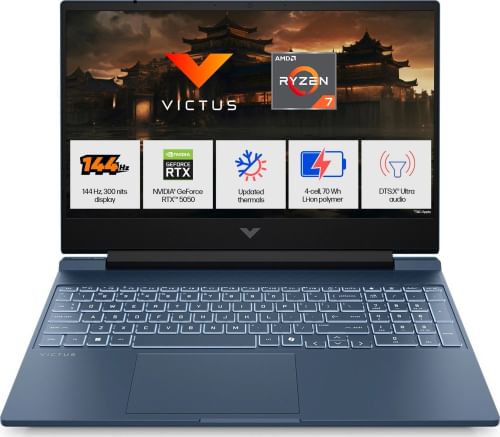 HP Victus 15-fb3102AX Gaming Laptop (AMD Ryzen 7 260/ 16GB/ 1TB SSD/ Win11/ 8GB RTX 5050)