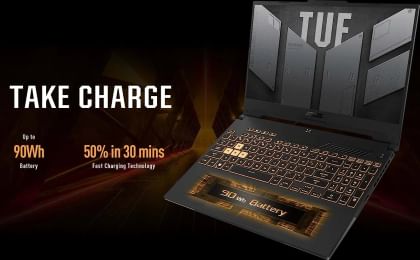 Asus TUF Gaming F15 2022 FX507ZC4-HN115W Gaming Laptop (12th Gen Core i5/ 8GB/512GB SSD/ Win11 / 4GB Graph)