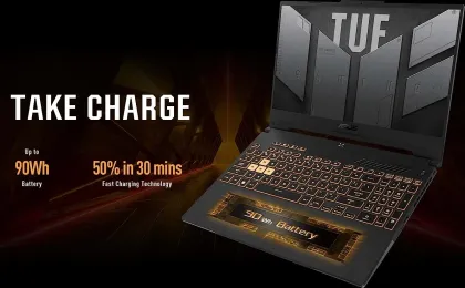 Asus TUF Gaming F15 2022 FX507ZC4-HN115W Gaming Laptop (12th Gen Core i5/ 8GB/512GB SSD/ Win11 / 4GB Graph)