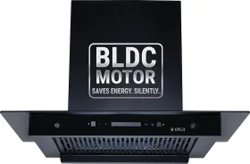 Elica Flat FL 750 BLDC HAC LTW MS Nero Auto Clean Wall Mounted Chimney