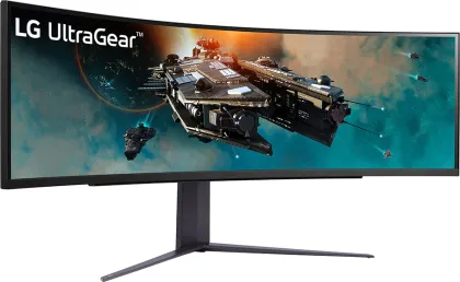 LG UltraGear 49GR85DC-B 49 inch DQHD Curved Monitor