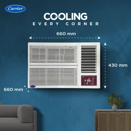 Carrier CIW19SC3R36F1 1.5 Ton 3 Star 2026 Inverter Window AC (ESTRA Gxi)