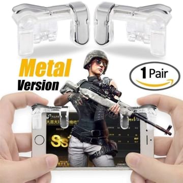 Geeky PUBG Mobile Game Controller, Metal (Android & iOS Phones)