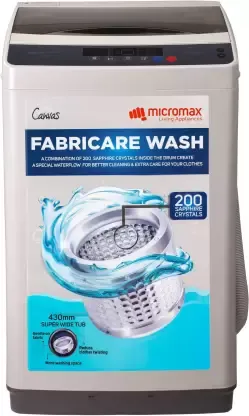 Micromax MWMFA601TTSS2GY 6 kg Fully Automatic Top Load Washing Machine
