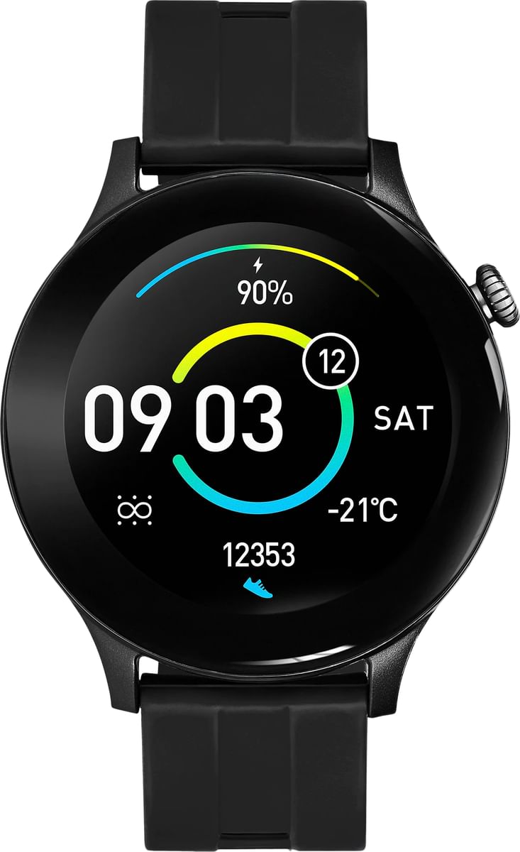 Buy Fire-Boltt Ninja Fit BSW063 Smartwatch with Activity Tracker (42.9mm HD  Display, IP68 Water Resistant, Black Strap) Online – Croma