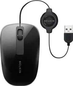 Belkin Retractable Wired Optical Mouse