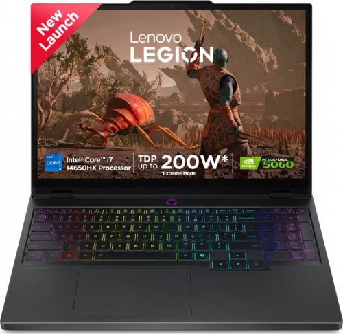 Lenovo Legion Pro 5 16IRX10 83NN0046IN Gaming Laptop (14th Gen Core i7/ 32GB/ 1TB SSD/ Win11 Home/ 8GB Graph)