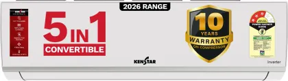 Kenstar 103IPG26WKS 1 Ton 3 Star 2026 Inverter Split AC