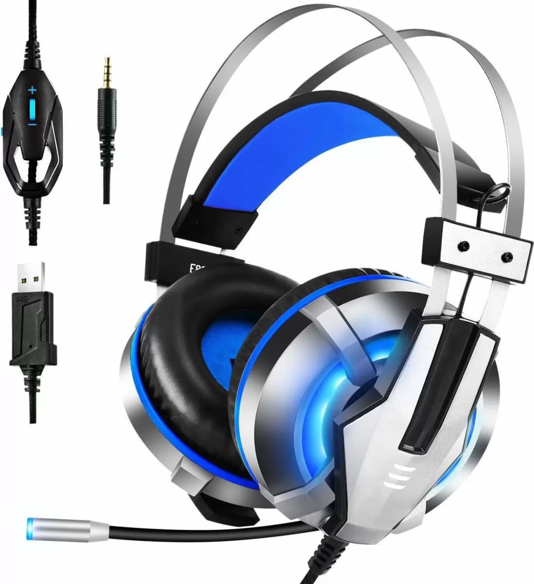 EKSA E800 Wired Gaming Headphones Price in India 2024, Full Specs ...