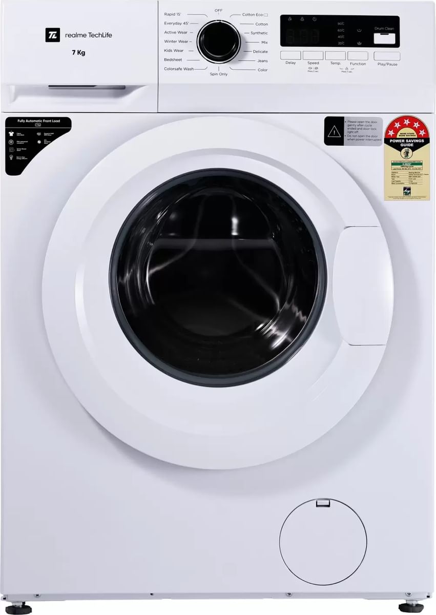 realme automatic washing machine