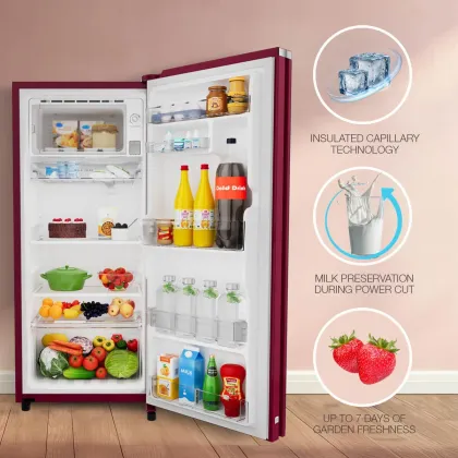 Whirlpool 215 IMPRO GD PRM 3S INV 192 L 3 Star Single Door Refrigerator