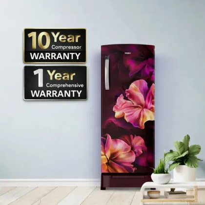 Whirlpool 215 IMPRO ROY INV Wine Silk-Y 215 L 5 Star Single Door Refrigerator