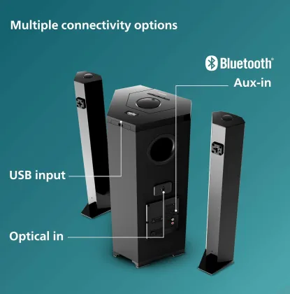 Philips MMS8090B/94 80W Bluetooth Soundbar