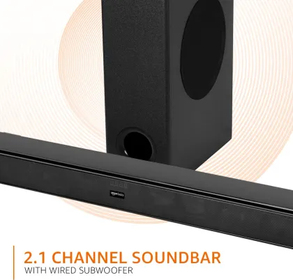 Amazon Basics AB-SBW-080 90W Soundbar