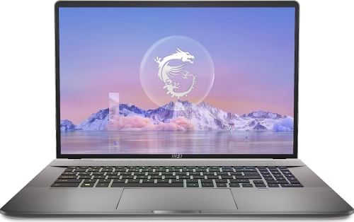 MSI Creator Z17 HX Studio A13VGT-076IN Laptop  (13th Gen Core i9/ 64GB/ 2TB SSD/ Win11/ 8GB Graph)