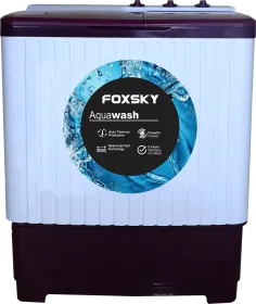 Foxsky Aqua Wash 7 kg Semi Automatic Top Load Washing Machine
