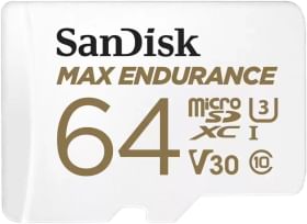 SanDisk MAX Endurance 64GB Micro SDHC Memory Card