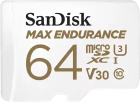 SanDisk MAX Endurance 64GB Micro SDHC Memory Card