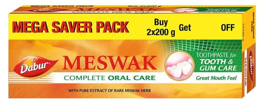 Dabur Meswak Toothpaste - 200gms + 200gms