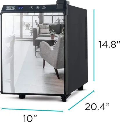 BLACK+DECKER BD60316 6 Bottle Wine Fridge
