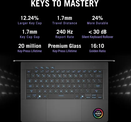 Asus ROG Zephyrus G14 GA403GM-SY163WS Gaming Laptop (AMD Ryzen AI 9 465/ 16GB/ 1TB SSD/ Win11/ RTX 5060-8GB Graph)