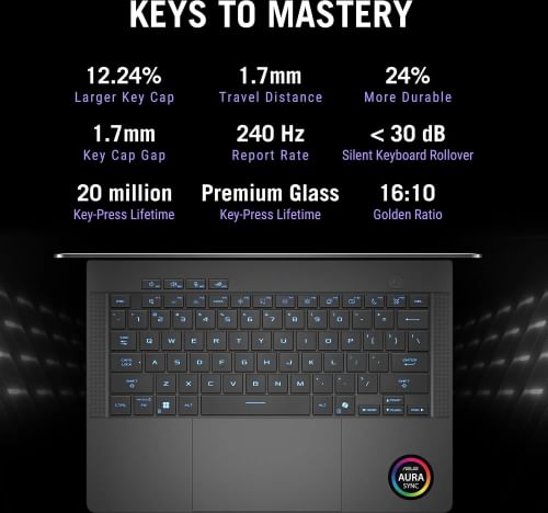 Asus ROG Zephyrus G14 GA403GM-SY163WS Gaming Laptop (AMD Ryzen AI 9 465/ 16GB/ 1TB SSD/ Win11/ RTX 5060-8GB Graph)