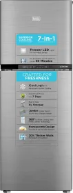 Black and Decker BXRF1F3GHI285IN 285 L 3 Star Double Door Refrigerator