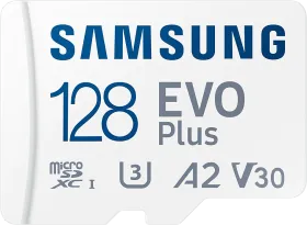 Samsung Evo Plus 128 GB Micro SDXC UHS-I Memory Card