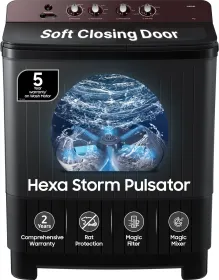 Samsung WT80F4560RD 8 Kg Semi Automatic Washing Machine