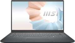 MSI Modern 14 B10MW-639IN Notebook vs HP 14s-fr0016AU Laptop
