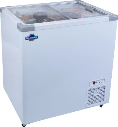 Rockwell SFR250GT 236 L Double Glass Door Deep Freezer