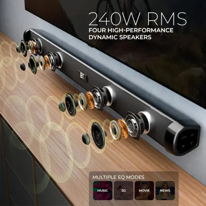 Kratos Rave 240 240W Bluetooth Soundbar