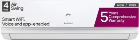 Godrej EI 12TINV3R32 WYQ IOT 1 Ton 3 Star 2025 Inverter Split AC