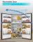 BLACK+DECKER BR2400JB 24 Cu Ft Double Door Refrigerator