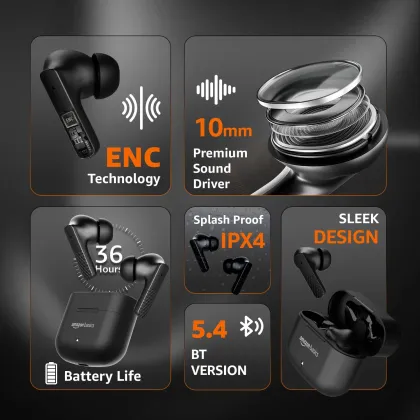 AmazonBasics ABPBC1 True Wireless Earbuds