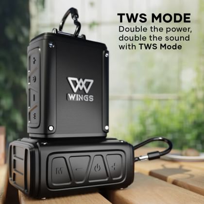 Wings Rave 100 5W Bluetooth Speaker
