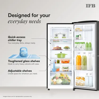 IFB IFBDC-248DYOSE 222 L 4 Star Single Door Refrigerator