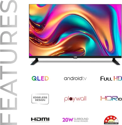 VW OptimaX Series 40 inch Full HD Smart QLED TV (VW40AQ1)