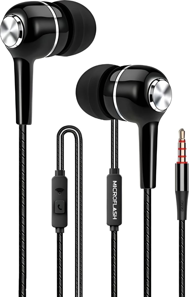 Microflash MFS7 Wired Earphones Price in India 2024, Full Specs