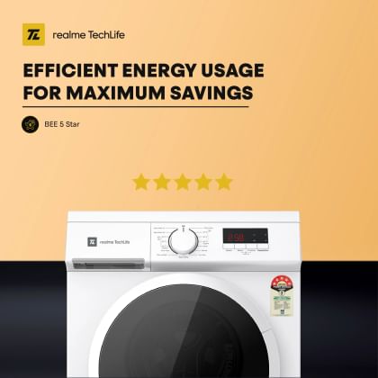 Realme TechLife RMFL705NHNAW 7 Kg Fully Automatic Front Load Washing Machine